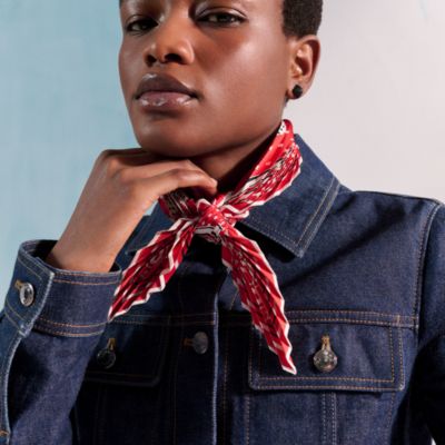 レッド - レディス, スカーフ、ショール＆マフラー, スカーフ＆シルク